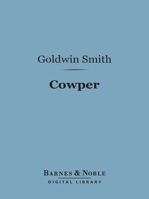 cover image of Cowper (Barnes & Noble Digital Library)